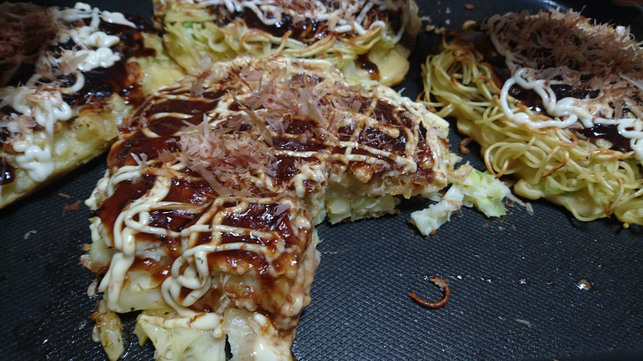 米粉のお好み焼きは お餅のようなモチモチとした生地がおいしい たんたんが学んだ おもしろ 楽しい体験談